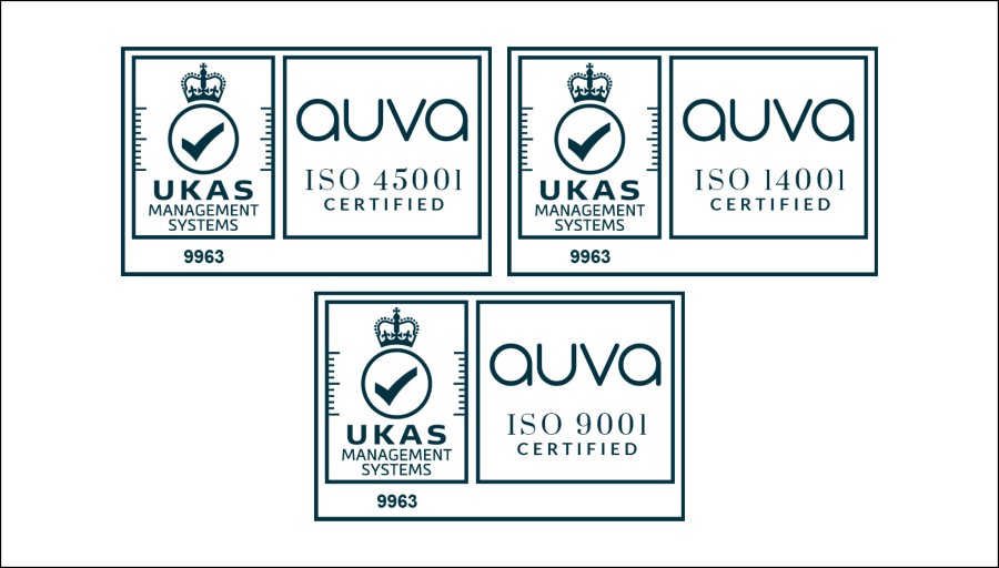 TTS awarded ISO 9001, 14001 and 45001 certification